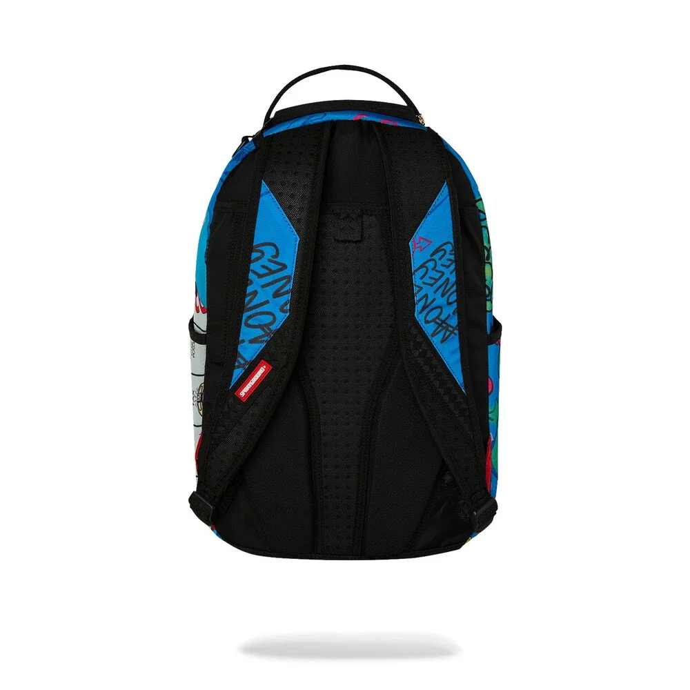 Sprayground Monopoly Grab & Go Go Go Backpack Unisex Blue Shoulder Strap SPR376